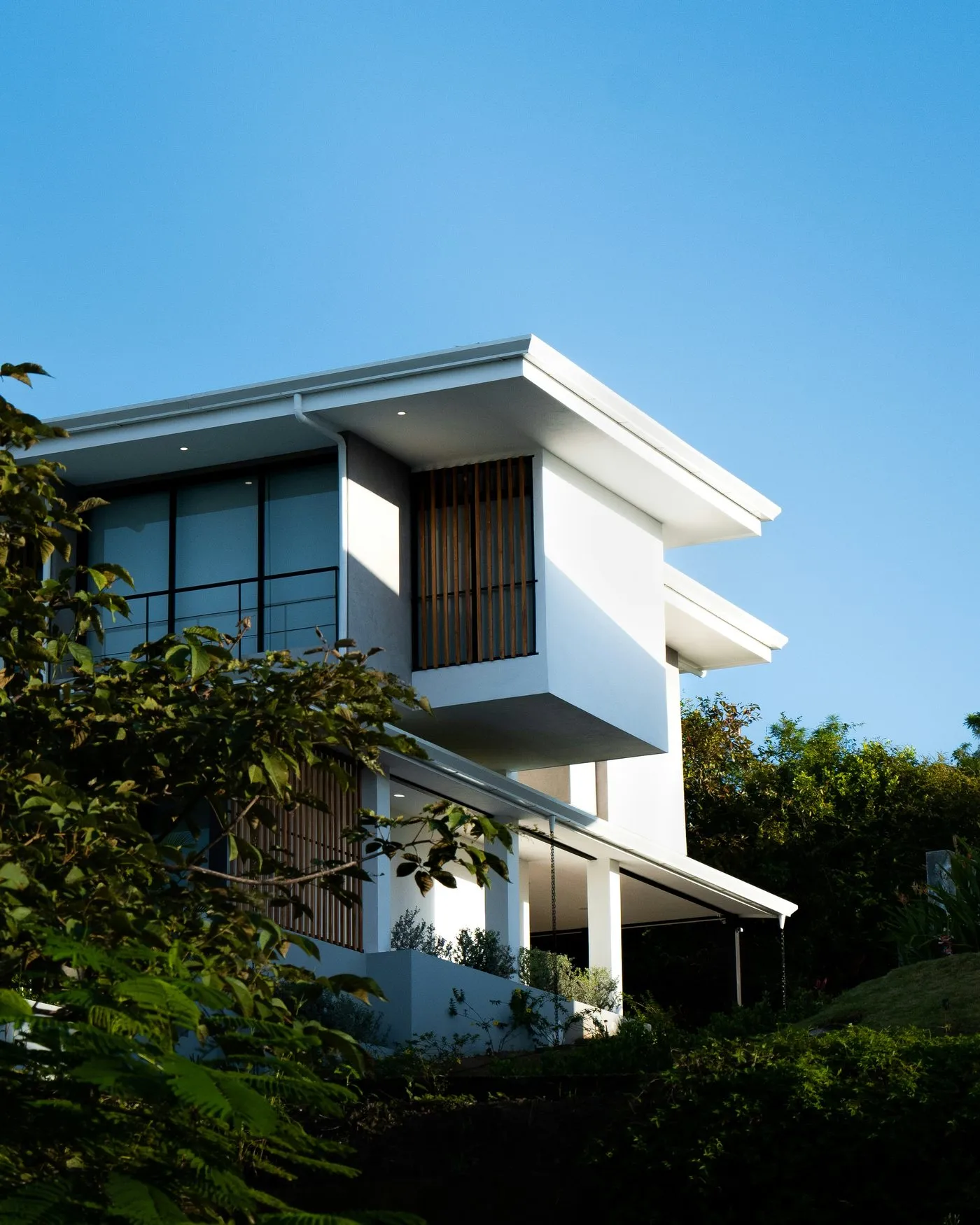 A house with a front garden