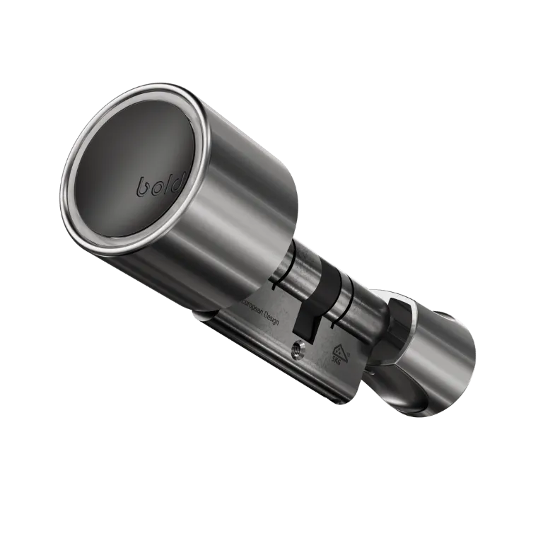 Bold Pro smart lock in zilver